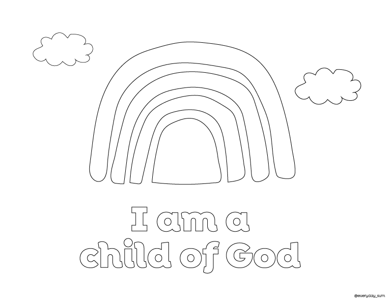 Free Printables LDS Coloring Pages - Everyday Sum